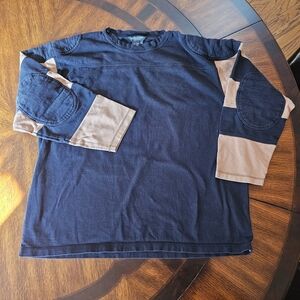 Men's XL J Peterman Company Black and Gold Heavyweight Shirt